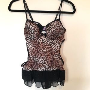 Cheetah print teddy